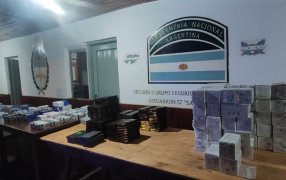 Gendarmería Nacional secuestró millonaria cantidad de anabólicos, teléfonos y repuestos electrónicos