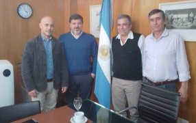 Reunión de referentes de productores de yerba en la Secretaría de Agricultura de Nación