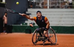 Tenis: Gustavo Fernández, otra vez en la semifinal de Roland Garros