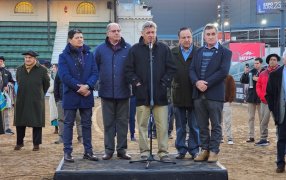 Expo Rural 2023: CAME participó del ingreso de los primeros animales