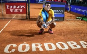 Tenis: Sebastián Báez venció a Federico Coria y se convirtió en campeón del ATP 250 en el Córdoba Open