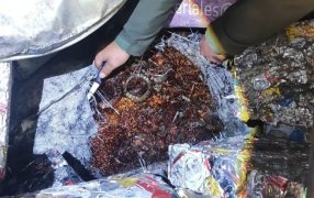 Camión con 14 toneladas de cobre fue interceptado sobre la Ruta Nacional N° 14: El cargamento, cuya documentación presentaba irregularidades, fue secuestrado por Gendarmería Nacional