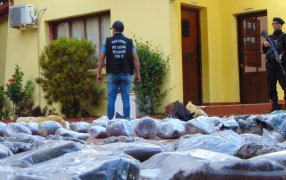 Secuestraron más de ocho mil millones en droga acopiada en un paraje rural del Municipio misionero de 9 de Julio