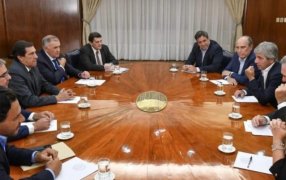 El ministro Safrán y otros representantes del Norte Grande se reunieron con Francos y Caputo para agilizar obras acordadas
