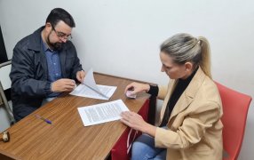 Firma de un convenio de colaboración educativa y capacitación entre la Unidad Académica Apóstoles del IESHAS y el Instituto La Inmaculada