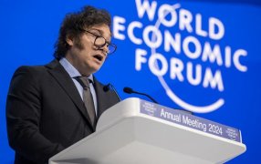 Discurso ante el Foro de Davos: El Presidente Javier Milei defendió las políticas de mercado y el capitalismo, "Occidente está en peligro"
