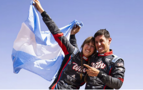 El matrimonio cordobés de Nicolás Cavigliasso y Valentina Pertegarini ganó el Rally Dakar en Arabia Saudita en la Categoría Challenger y le dio a Argentina su undécimo título