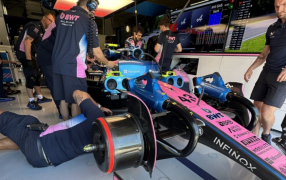 ¡Listo! el Alpine de Franco Colapinto está reparado