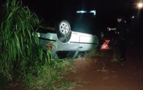 Misiones: Falleció un automovilista de 43 años tras despistar en El Soberbio