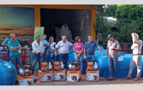 Casi siete mil herramientas, becas e indumentarias volcadas al sector yerbatero para mejorar la productividad