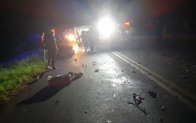 Misiones: Falleció un motociclista de 44 años tras colisionar con un automóvil, fue sobre la Ruta Provincial N° 223 a la altura de la localidad de Ruiz de Montoya