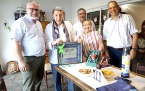 El INYM reconoció la trayectoria de Luis Landriscina y su aporte a la difusión de la cultura matera