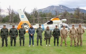 La Ministra de Seguridad de la Nación, la Dra. Patricia Bullrich visitó al “Grupo Cocoví” de Gendarmería Nacional ubicado en un lugar inhóspito de Santa Cruz