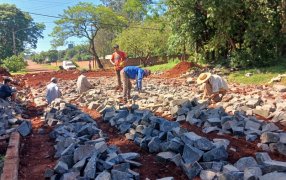 Apóstoles: En el Barrio Santa Bárbara, obras en marcha para una vida mejor