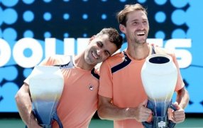 Tenis: La dupla argentina formada por Máximo González y Andrés Molteni, campeones el torneo de dobles en Cincinnati