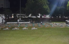 Furgón con más de una tonelada de marihuana embistió control de Gendarmería Nacional