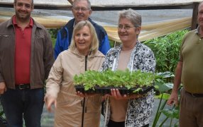 El Instituto de Macroeconomía Circular y el Municipio apóstoleño entregaron Plantines a Productores del Municipio