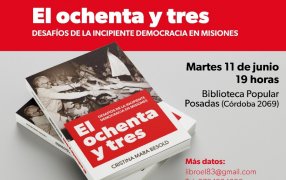 Libro “El ochenta y tres”: Desafíos de la incipiente democracia en Misiones