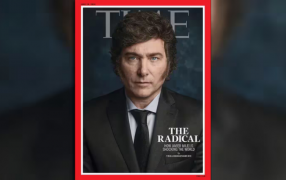 La revista Time eligió a Milei para la tapa de su última edición y analiza su “plan radical para transformar la Argentina”