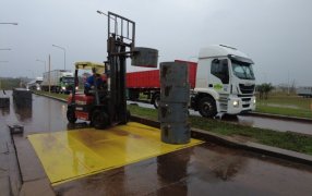La Dirección de Vialidad Nacional certifica el funcionamiento de balanzas en Rutas Nacionales en la provincia de Misiones
