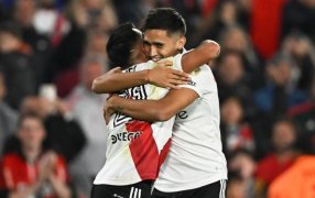 River Plate también tuvo su muestra de carácter: Barco brilló e hizo delirar al Monumental en el triunfo ante Sporting Cristal de Perú