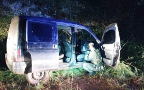 Misiones: Gendarmes incautaron cargamento de marihuana valuado en más de treinta millones de pesos, el vehículo atravesó el control sin aminorar su marcha