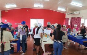 Panificados Saludables en Apóstoles: Con una importante participación se realizó el Taller de Sabores Soberanos