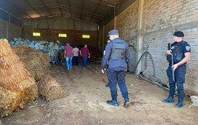 La Policía de Misiones recuperó un camión y 14 mil kilos de tabaco presuntamente robados