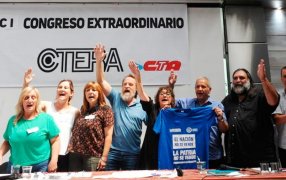 Congreso Nacional: CTERA anunció un paro nacional con movilización para el lunes tras convocatoria del Gobierno Nacional