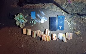 Narcomenudeo: Gendarmería Nacional secuestró 126 dosis de cocaína, las operaciones tuvieron lugar en las ciudades de Puerto Iguazú y Apóstoles