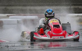 Nerea Martí, remontada en la Hivern Karting