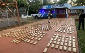 Golpe al narcotráfico: Prefectura Naval Argentina incautó más de 600 kilos de marihuana en Misiones