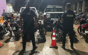 Eldorado: La Policía de la provincia de Misiones desarticuló un grupo de motociclistas vinculados a picadas, contaminación sonora y evasión de controles