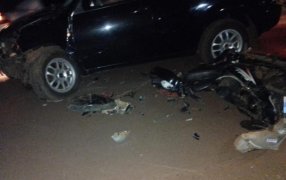 Falleció un motociclista de 23 años en un siniestro vial en la localidad misionera de Puerto Piray