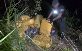 Gendarmería Nacional secuestró más de una tonelada de marihuana: Fue el resultado de operaciones llevadas a cabo en la provincia de Misiones