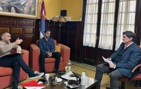 El Ministro Adolfo Safrán se reunió con integrantes del Consejo Directivo de la Cámara de Comercio e Industria de Posadas