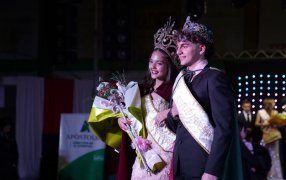 Camila Cabrera y Cristián Dos Santos Silva son los nuevos Reyes de los estudiantes apostoleños