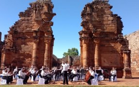 La Orquesta Sinfónica de Prefectura dio conciertos en Misiones