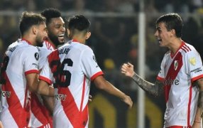 River Plate pisó fuerte en Venezuela venció a Deportivo Táchira y arrancó con el pie derecho en la Copa Libertadores