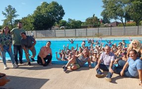 Posadas: El Intendente Leonardo Stelatto visitó a adultos mayores en las Jornadas Recreativas de Verano