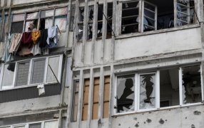 Rusia atacó masivamente a Ucrania con misiles de crucero desde aviones y barcos