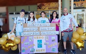 Gimnastas de Apóstoles campeonas nacionales en Rosario