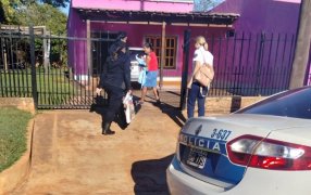 Apóstoles: Policías salvaron la vida a un bebé de apenas 16 días de vida que no podía respirar