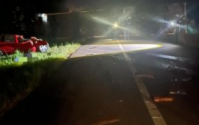 San Vicente: Dos colisiones casi simultáneas en la Ruta Nacional N° 14, dejaron como saldo un muerto y dos heridos, vinculados a un choque frontal y un accidente con un animal vacuno suelto