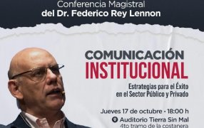 Conferencia académica de Federico Rey Lennon en Posadas: Una oportunidad para reflexionar sobre la Comunicación Institucional en la era digital