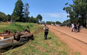 Falleció un peatón de 76 años tras ser embestido por una camioneta, cuando caminaba sobre la Ruta Nacional N° 14 de la localidad misionera de Aristóbulo del Valle