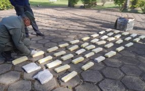 Corrientes: Gendarmería Nacional secuestró más de 37 kilos de marihuana, el estupefaciente fue incautado en distintos procedimientos en las localidades de Ituzaingó y Santo Tomé