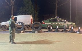 Gendarmería Nacional secuestró mercadería de contrabando valuada en más de 164 millones de pesos: Se trata de tres procedimientos que incluyeron resistencia a la autoridad, secuestro de cigarrillos y neumáticos