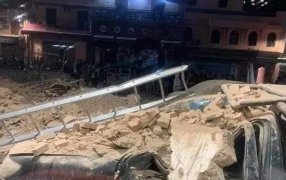 Un terremoto de 6,8 grados sacudió Marruecos, el sismo se produjo a una profundidad de 10 kilómetros y dejó hasta el momento 296 muertos