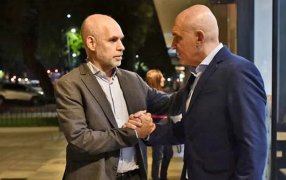 Horacio Rodríguez Larreta le dio la bienvenida a José Luis Espert a Juntos por el Cambio